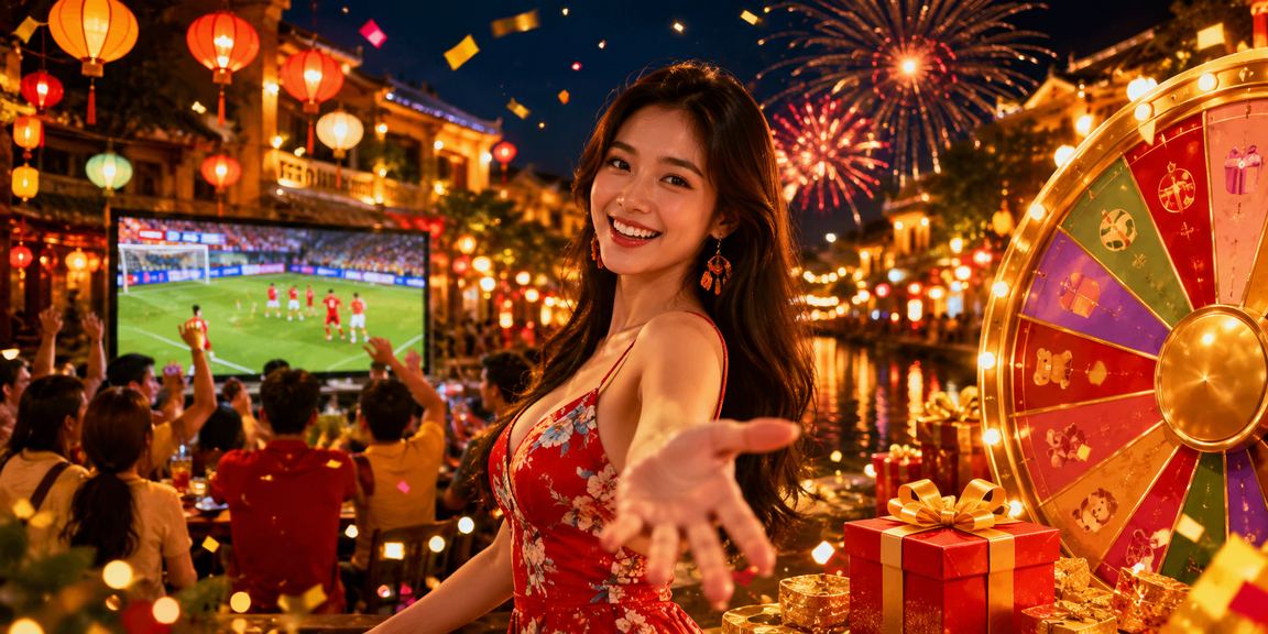 Quay số may mắn tại chợ đêm Hội An – không khí giải trí cao cấp